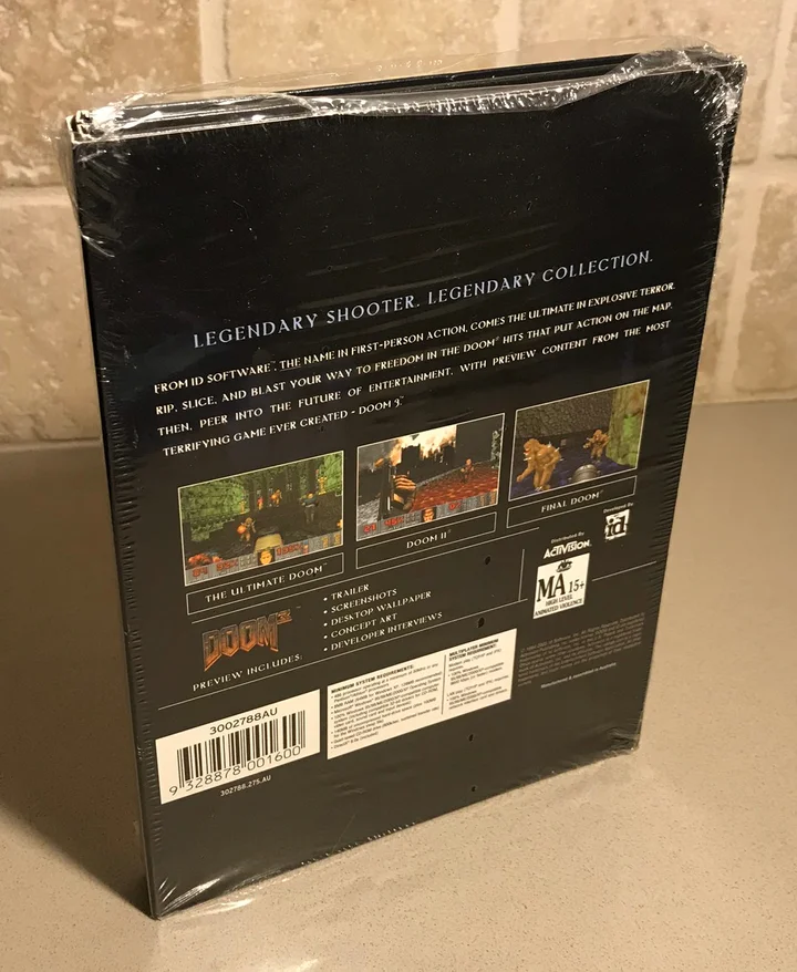 Doom Collector's Edition for PC - Back