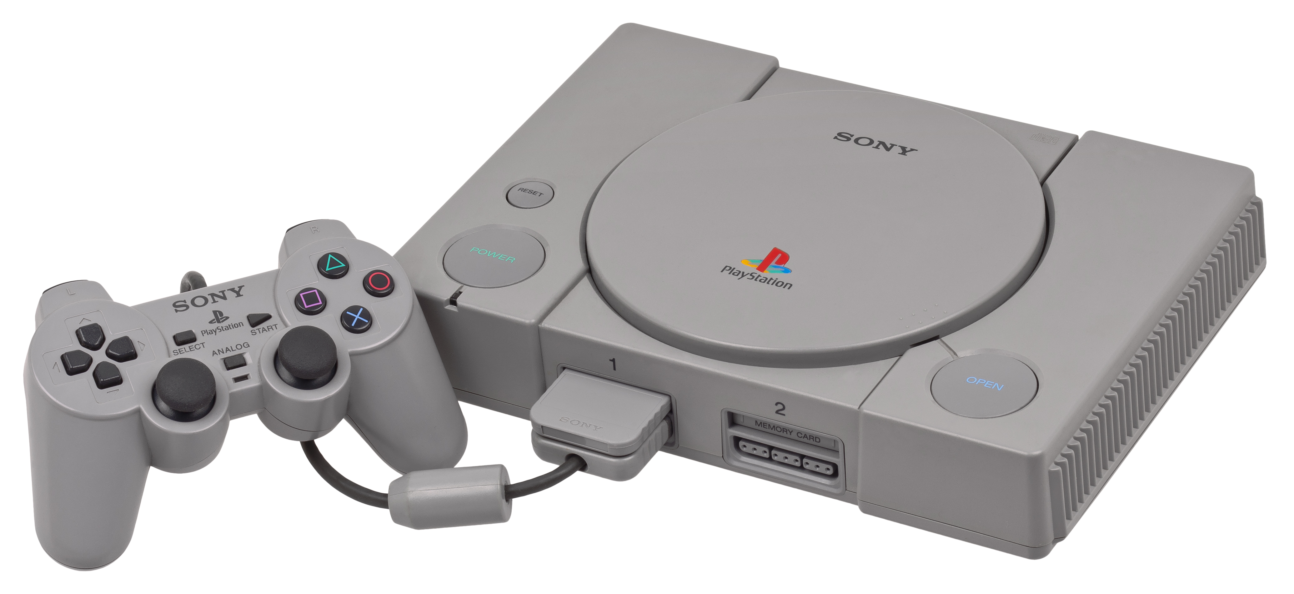 The original PlayStation.