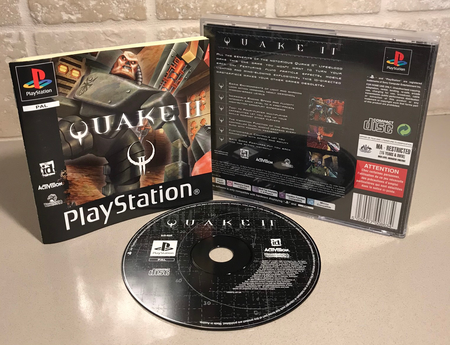 Quake II for the PSX